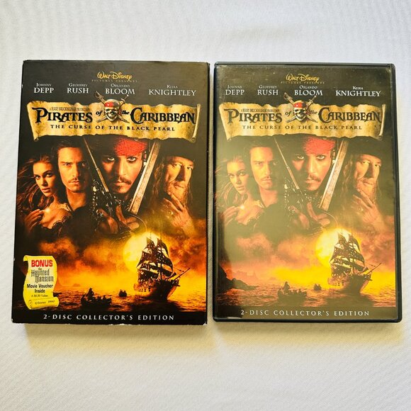 Disney's Magic Kingdom Pirates of the Caribbean Collectible Coffee Mug & DVD Lot - Picture 9 of 16
